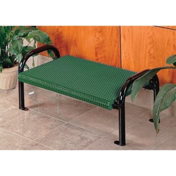 Ultrasite® Portable/surface Mount Ultra Bench, Green Galvanized Steel, 4'