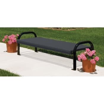 Image for Ultrasite® Portable/surface Mount Ultra Bench, Black Galvanized Steel, 6' from HD Supply