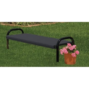 Image for Ultrasite® In Ground Mount Ultra Bench, Black 6' from HD Supply