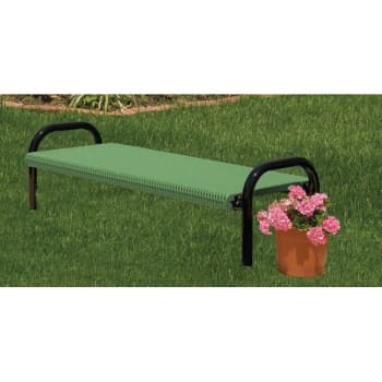 Image for Ultrasite® In Ground Mount Ultra Bench, Green 6' from HD Supply
