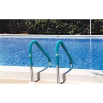 Image for HD Supply 4 ft Aqua Teal Safety Grip Hand Rail Cover from HD Supply