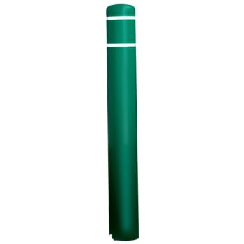 Image for Bollard Post Sleeve, Green with White Tape, 4-1/2 x 52 from HD Supply