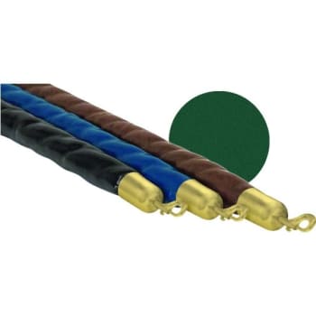 Image for Rope For Classic Stanchion, Olive With Gold Ends, 4' from HD Supply