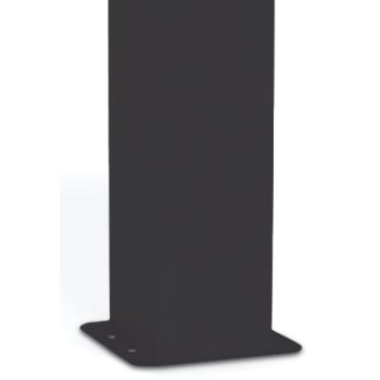 Salsbury Industries® Cluster Mailbox Pedestal for 8 or 12 Boxes, Black