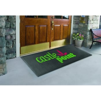 Image for M+A Matting SuperScrape Custom Floor Mat With 20% Post Consumer Rubber, Anti-Slip, 6' x 4' from HD Supply