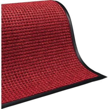 M+A Matting Waterhog® Classic Floor Mat, Red, 10' x 3'