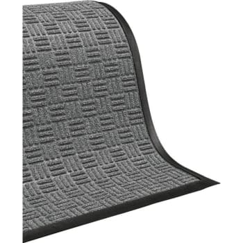 M+A Matting Waterhog® Masterpiece Floor Mat, Pewter, 10' x 3'