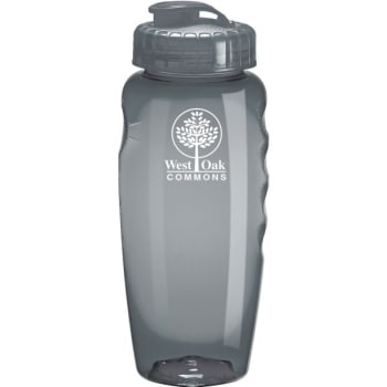 Image for Custom Flip Top Plastic Sports Bottle, Smoke from HD Supply