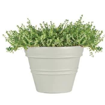 Image for Classic Look Rolled Rim Planter, 47 Diameter, Cement from HD Supply