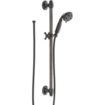 Image for Delta 3-Setting H2okinetic Handshower, Pause Feature, Venetian Bronze, 1.75 Gpm from HD Supply