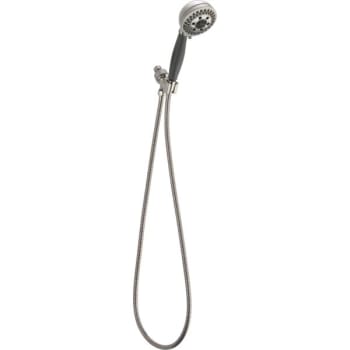Image for Delta 5-Setting H2okinetic Shower Mount Hand Shower In Stainless, 2.0 Gpm from HD Supply