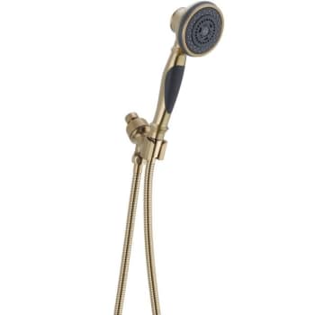 Delta 3 Setting Shower Arm Mount Hand Shower In Champagne Bronze 2 5 Gpm Hd Supply