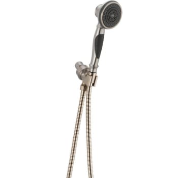 Image for Delta 3-Setting Shower Arm  Mount Hand Shower In Stainless, 1.75 Gpm from HD Supply