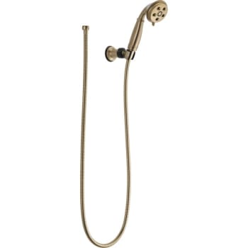 Image for Delta Three-Setting H2okinetic Wall-Mount Hand Shower Champagne Bronze 1.75 Gpm from HD Supply