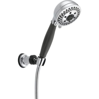 Image for Delta Five-Setting H2Okinetic Wall-Mount Hand Shower In Chrome, 1.75 GPM from HD Supply