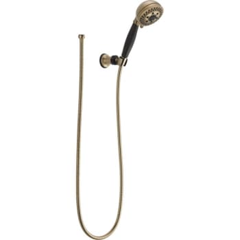 Image for Delta Five-Setting H2okinetic Wall-Mount Hand Shower, Champagne Bronze, 1.75 Gpm from HD Supply