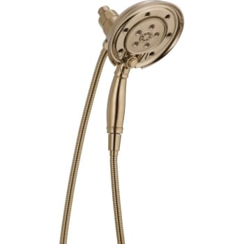 Image for Delta2ition 4-Setting Two-In-One Arm Mount Shower Champagne Bronze, 1.75 Gpm from HD Supply