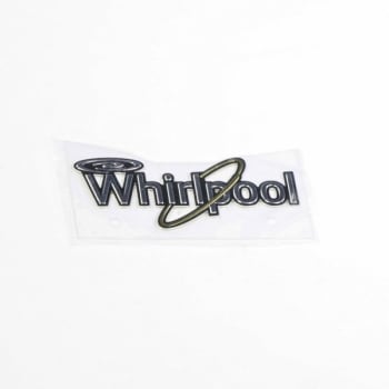 Image for Whirlpool® Replacement Nameplate For Refrigerator, Part #WPW10481433 from HD Supply