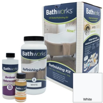 Image for Bathworks Bathtub And Wall Refinishing Kit - White from HD Supply
