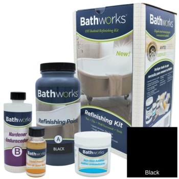 Image for Bathworks Non-Slip Bath and Wall Refinish Kit - Black from HD Supply