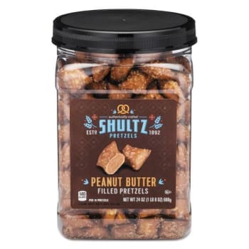 Image for Shultz® Pretzels, Peanut Butter, Tub, 1.5 Oz from HD Supply