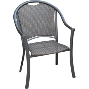 Cape Soleil Livingston Commercial Woven Dining Chair