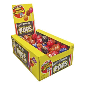 Tootsie Roll® Tootsie Pops, 0.6 Oz, Assorted Flavors