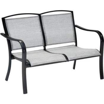 Image for Cape Soleil Richmond Commercial Sling Aluminum Chat Sling Loveseat from HD Supply