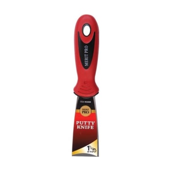 Image for Merit Pro 03000 1-1/2" Stiff Metal Putty Knife from HD Supply