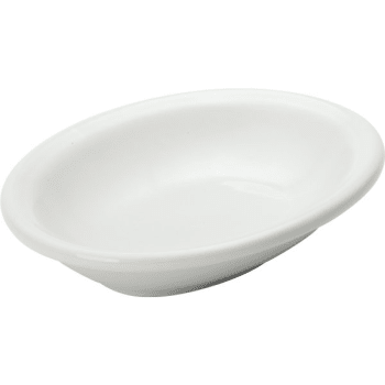 Image for Focus Products Ceramic Oval Soap Dish White Case Of 12 from HD Supply