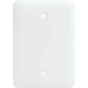 Titan3 1-Gang 2.75 Princess Blank Metal Wall Plate (25-Pack) (White)