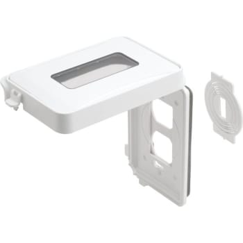 Image for Taymac 1-Gang Expandable In-Use Weatherproof Cover (White) from HD Supply