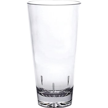Image for Thunder Group 20 Ounce Clear Polycarbonate Mixing Glass - Starburst Base from HD Supply