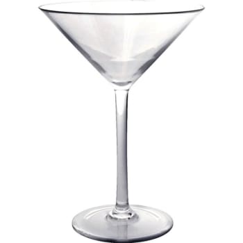 Image for Thunder Group 8 Ounce Clear Polycarbonate Martini Glass from HD Supply