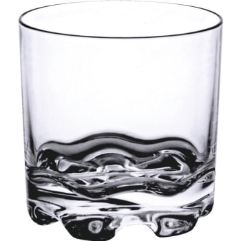 Image for Thunder Group 8 1/2 Ounce Clear Polycarbonate Stackable Rock Glass from HD Supply