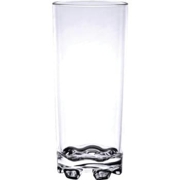Image for Thunder Group 14 Ounce Heavy Base Stackable Polycarbonate Clear Classic Tumbler from HD Supply