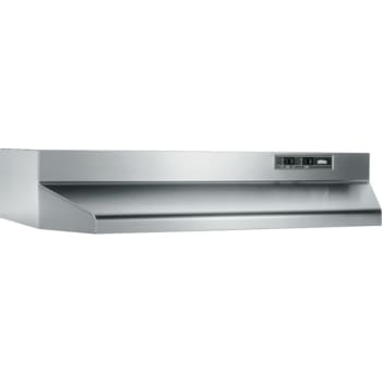 broan ducted hood stainless range inch steel series