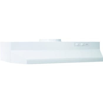 Image for Broan® 42000 Series 24" White Ducted Range Hood from HD Supply