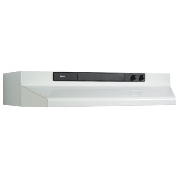 Image for Broan® 46000 Series 36" White Convertible Range Hood from HD Supply