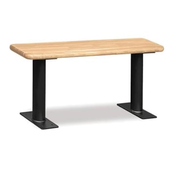 Image for Salsbury Industries® Wood Locker Bench 36 Inches Light Finish from HD Supply