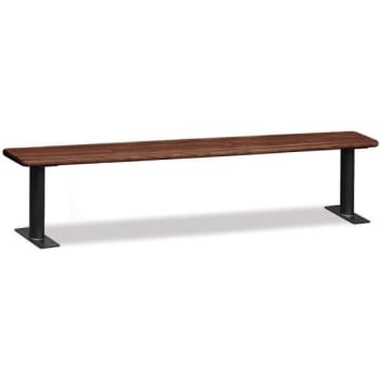 Image for Salsbury Industries® Wood Locker Bench 96 Inches Dark Finish from HD Supply
