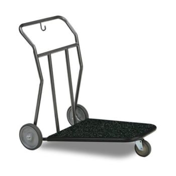 Image for Forbes Steel Self Service Luggage Cart Rubber Deck from HD Supply