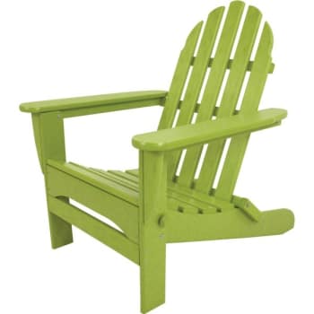 Image for Polywood® Classic Folding Adirondack In Lime from HD Supply