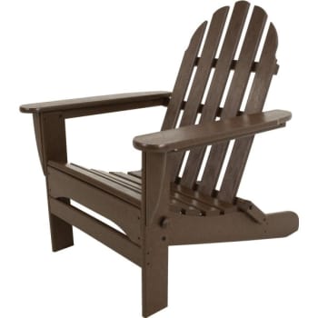Image for Polywood® Classic Folding Adirondack In Mahogany from HD Supply