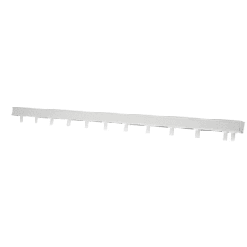 Champion 66 In. Steel Vertical Headrail, White