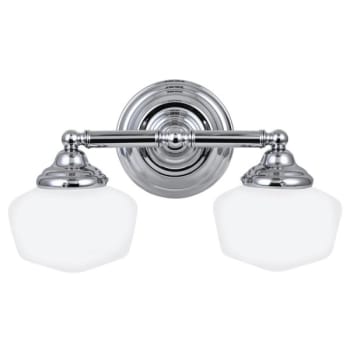 Image for Sea Gull Lighting® Academy 17.25 in. 2-Light LED Bath Vanity Fixture (Chrome) from HD Supply