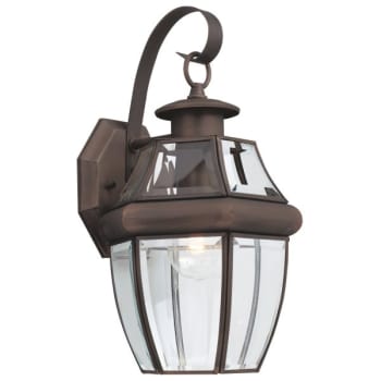 Sea Gull Lighting® Lancaster 7.75 X 14 In. 1-Light Outdoor Lantern (Antique Bronze)