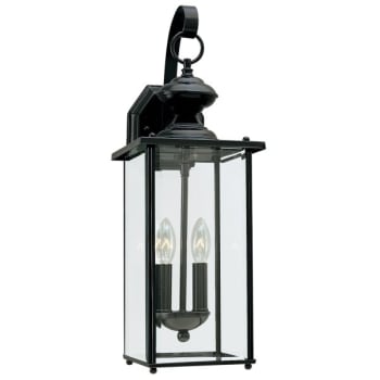 Image for Sea Gull Lighting® Jamestowne 7 X 20.25 In. 1200 Lm 2-Light Outdoor Lantern (Black) from HD Supply