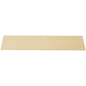 Image for Ives® Push Plate Bright Brass 3-1/2 Inches X 15 Inches from HD Supply