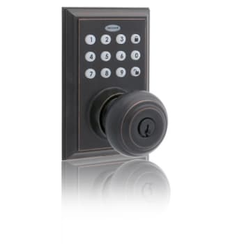 Image for Honeywell 8832401s Bluetooth Enabled Digital Door Knob Lock With Keypad, 2.375/2.75" Backset from HD Supply